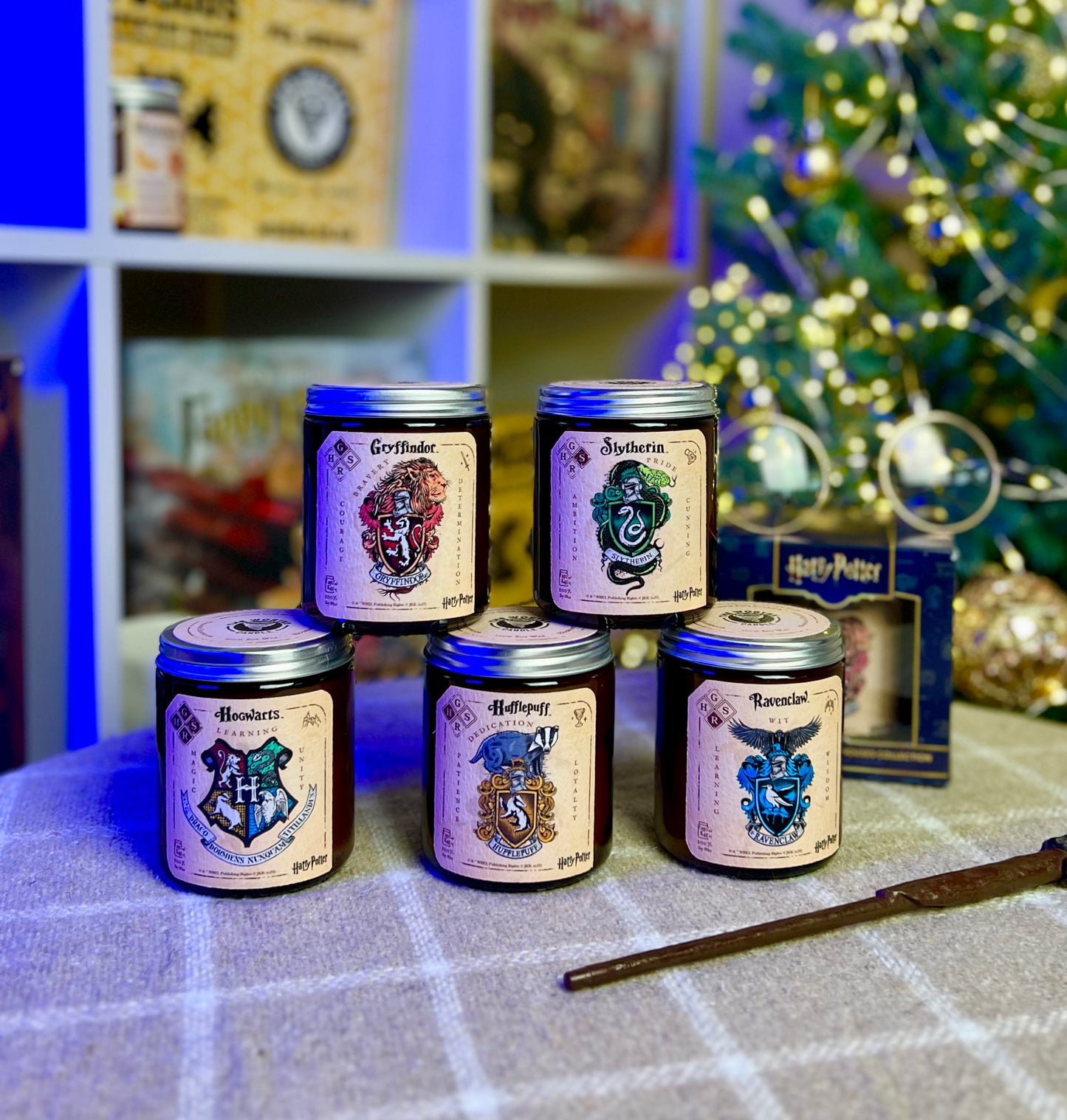 Harry Potter™ Ароматична соєва свічка "Slytherin" 250 мл. - Wortex Candle